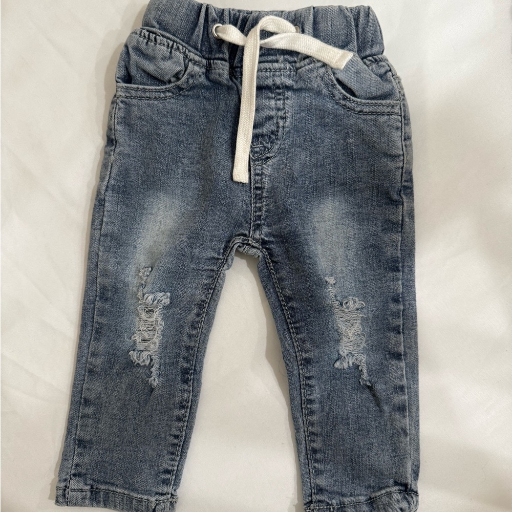 Little Bipsy jeans 6-12 months